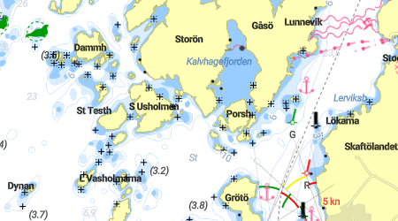 Södra Usholmen NO, Storön