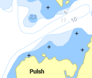 Mollön, Pulsholmen
