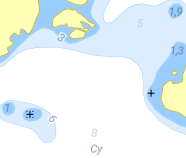 Gule knoppen, Sandholmen