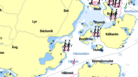 Bäckevik, Kalven