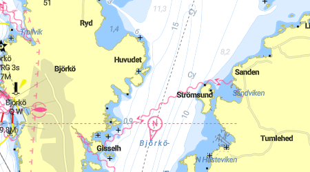Björkö huvud, Ryds kile