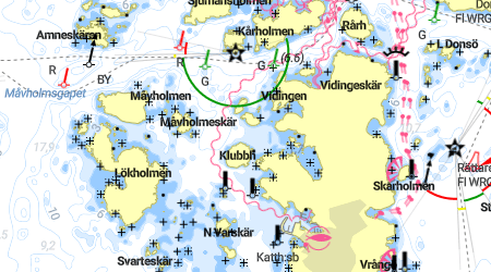 Klubbholmen, Långenäs