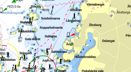 GKSS hamn i Långedrag