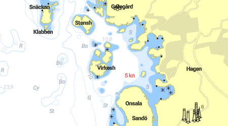 Virkesholmarna, Onsala Sandö