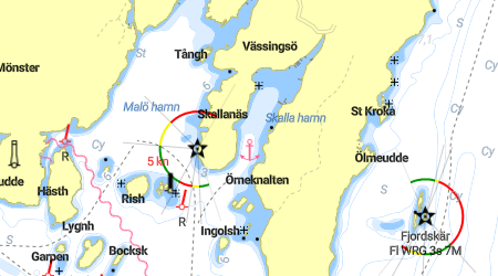Skalla hamn