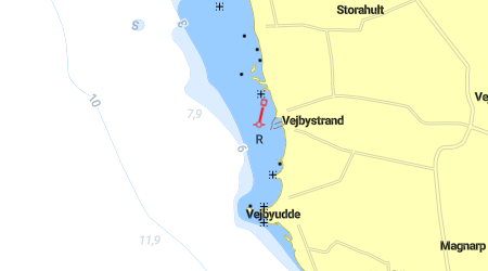 Vejbystrand, Magnarp