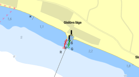 Gislövs läge