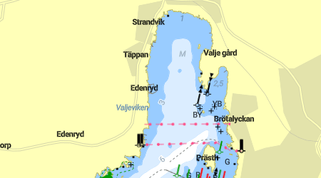 Valjeviken, Edenryd