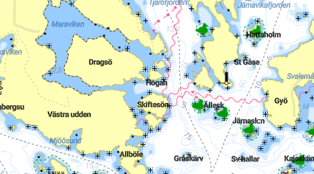 Dragsö, Skiftesön