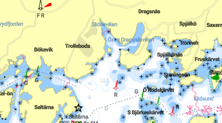 Sköneviken, Dragnäsudde