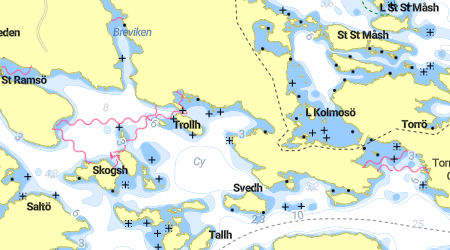 Kolmosö, Trollholmen