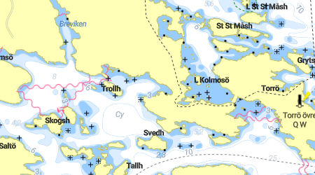 Kolmosö, Trollholmen