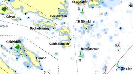 Kräkerna, Rotskär