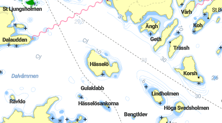Hässelö, Korsholmen