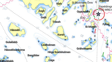 Hässelö, Korsholmen