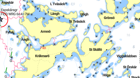 Tjälvassa, Norrbåtsflagen