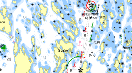 Äspskär, Birkskär, Brända skäret