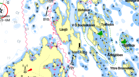 Marö - Paterhamnen, Kupkrok