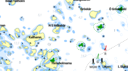 Stora Mosskär, Runnskär