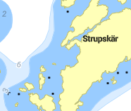 Strupskär - Märkesklintsbukten, Enskär, Lilla Birkskär