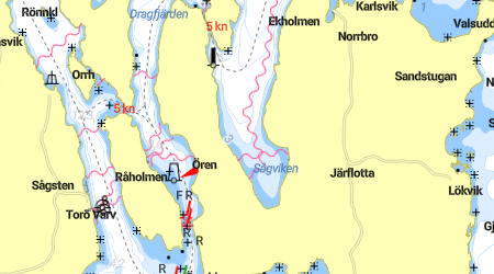 Sågviken, Råholmssundet