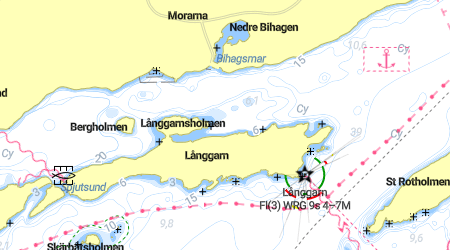 Långgarnsudd, Långgarnsholmen