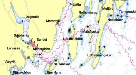 Lilla Sandböte, Krokholmen