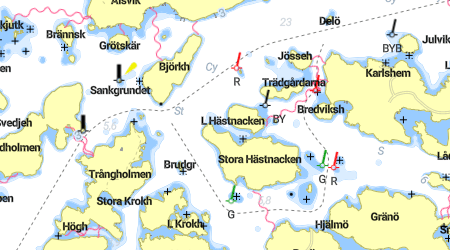 Stora Hästnacken, Gränö