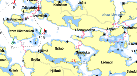Stora Hästnacken, Gränö