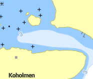 Östra Tallkobben, Rörkobben, Koholmen
