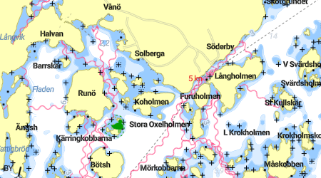 Östra Tallkobben, Rörkobben, Koholmen