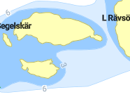 Stora Rävsön, Segelskär