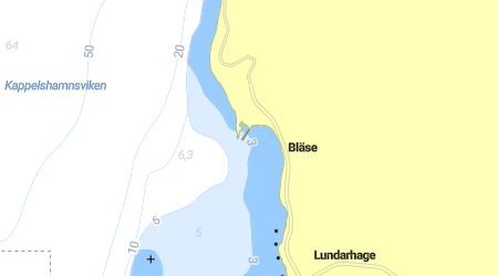 Bläse, Vällesviken