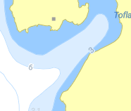 Stärbsnäsviken, Tofladen