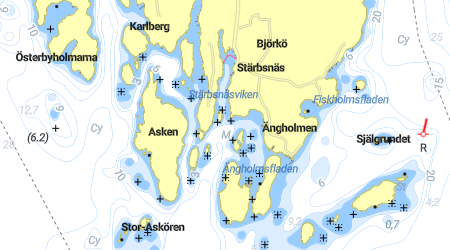 Stärbsnäsviken, Tofladen