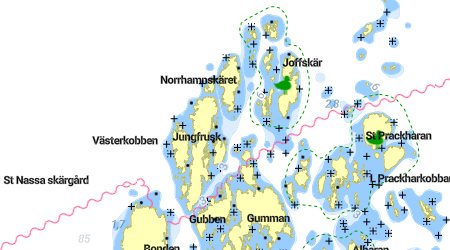 Jungfruskäret, Västerkobben, Utterskäret