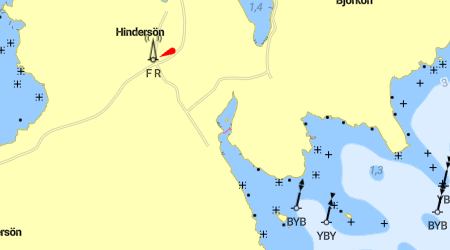 Hindersön Ostisund Gästhamn